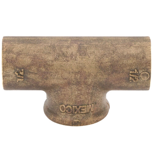 Main product image of 1/2" x 1/2" x 3/8" CxCxF Tee (Lead Free)