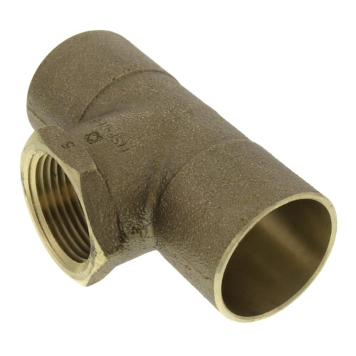 Main product image of 1-1/4" x 1-1/4" x 1" CxCxF Tee (Lead Free)