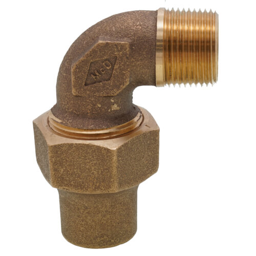 Main product image of 74779M 3/4" Flare x MNPT Quarter Bend (No-Lead Brass)