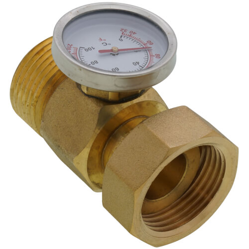 Main product image of Outlet Adapter, Union and Temp Gauge for 5120 Series