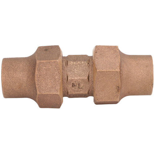 Main product image of 74758 1" Flare Straight Coupling (Lead-Free)
