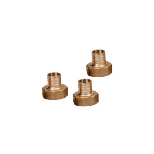 Main product image of 1/2" PEX Union for 5120 Water Temperature Mixing Valve with Gauge (Set of 3)