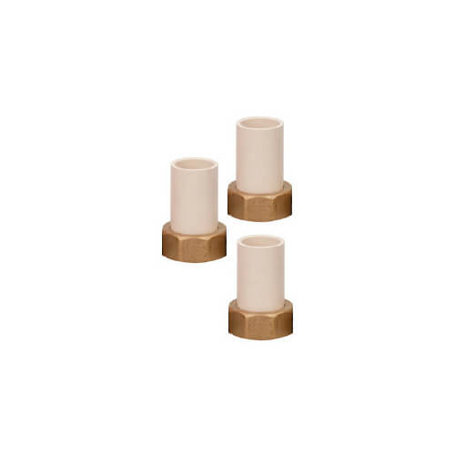 Main product image of 1/2" CPVC Union for 5120 Water Temperature Mixing Valve with Gauge (Set of 3)