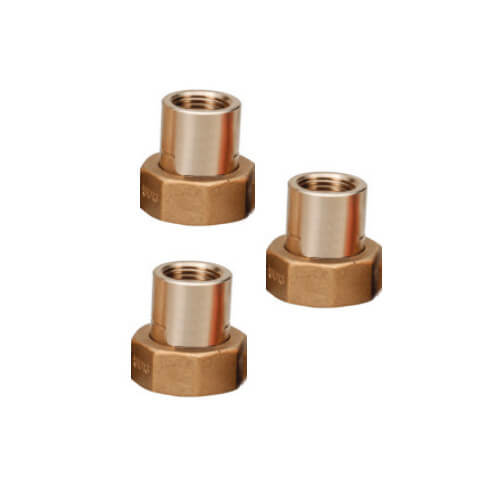 Main product image of 1/2" NPT Female Union for 5120 Water Temperature Mixing Valve with Gauge (Set of 3)