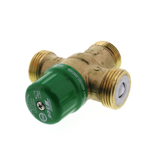 Main product image of 1/2" PEX Union 5122 Mixing Valve w/ Gauge (Low Lead)