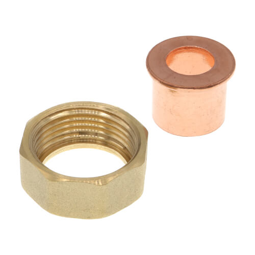 Main product image of 3/4" Sweat Union for 5120 Water Temperature Mixing Valve with Gauge (Set of 3)