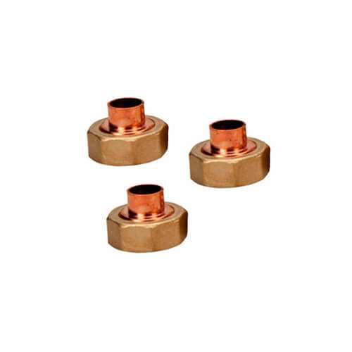 Main product image of 1" Sweat Union for 5120 Water Temperature Mixing Valve with Gauge (Set of 3)