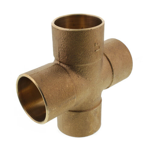 Main product image of 1-1/4" Cast Brass Cross (Lead Free)