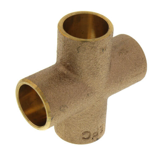 Main product image of 2" Cast Brass Cross (Lead Free)
