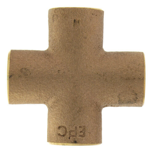 Main product image of 2" Cast Brass Cross (Lead Free)
