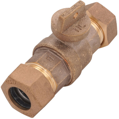 5129170 AY McDonald 5129170 76100T 1" Straight Ball Valve Curb