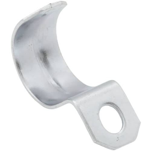 Main product image of 1" One Hole Steel EMT Snap-On Strap