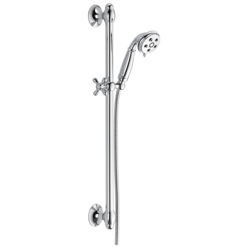 Main product image of H2OKinetic 3-Setting Slide Bar Hand Shower (Chrome), 51308