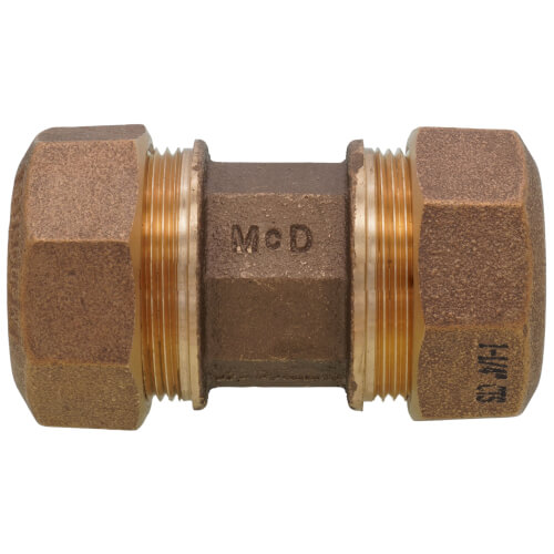 Main product image of 74758T 1-1/4" T CTS Compression Straight Coupling (Lead-Free)