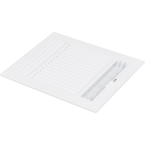 Main product image of 10" x 8-1/2" Fin Steel Register 3-way (White)