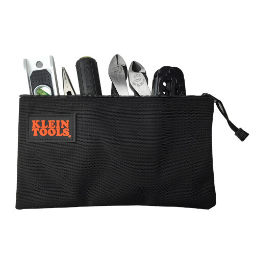 Main product image of 12-1/2" Cordura Nylon Tool Pouch Zipper Bag