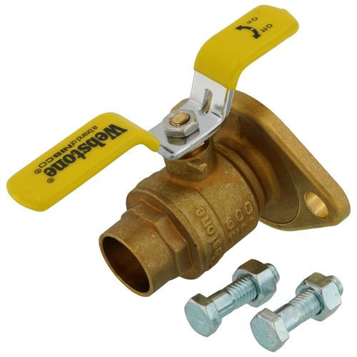 Main product image of 1" SWT Uni-Flange Isolator Ball Valve w/ Detachable Rotating Flange