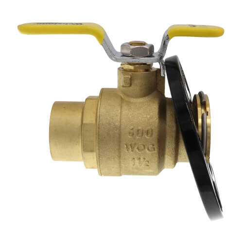 Main product image of 1-1/2" Sweat Round Isolator w/ Detachable Rotating Flange