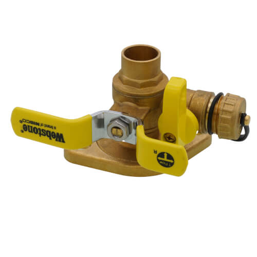 Main product image of 3/4" SWT Isolator Flange w/ Multi-Function Drain and Rotating Flange