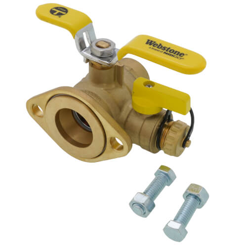 Main product image of 1-1/4" Sweat Isolator w/ Drain & Rotating Flange - Lead Free