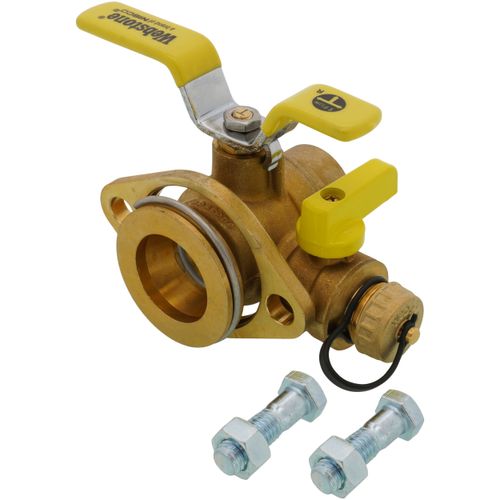 Main product image of 1-1/4" Sweat Isolator w/ Drain & Rotating Flange