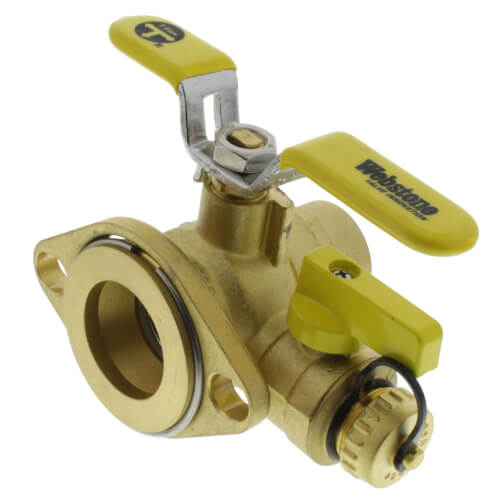 Main product image of 1-1/4" Sweat Isolator w/ MF Drain & Rotating Flange - High Velocity, Lead Free