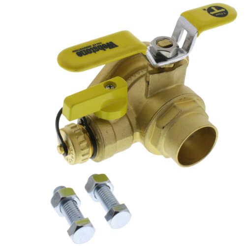 Main product image of 1-1/4" Sweat Isolator w/ MF Drain & Rotating Flange - High Velocity, Lead Free