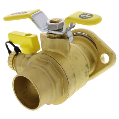 Main product image of 1-1/2" Sweat Isolator w/ Drain & Rotating Flange - Lead Free