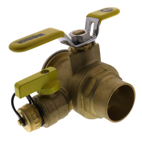 Main product image of 1-1/2" Sweat Isolator w/ MF Drain & Rotating Flange - High Velocity - Lead Free