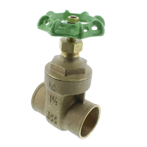 Main product image of 1-1/2" Solder Ends Gate Valve, Lead Free
