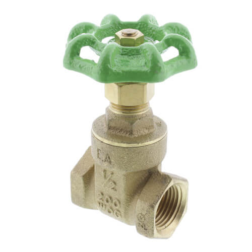 Main product image of 1/2" Threaded Gate Valve (Lead Free)