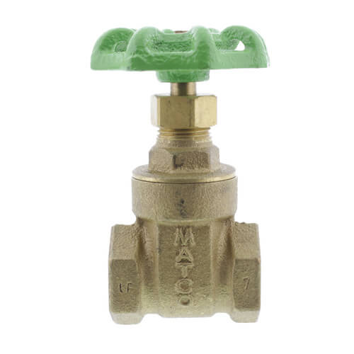 Main product image of 1/2" Threaded Gate Valve (Lead Free)