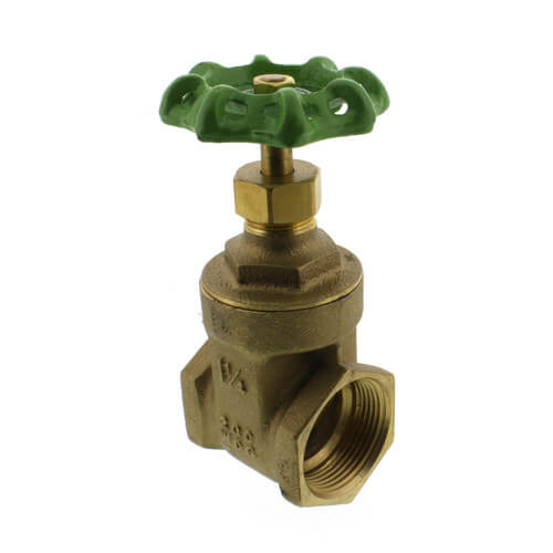 Main product image of 1-1/4" Threaded Gate Valve (Lead Free), 514T06LF