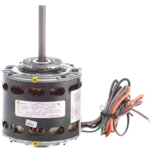 Main product image of 5" 1-Speed Single Shaft Open Fan/Blower Motor (208-230V, 1100 RPM, 1/4 HP)