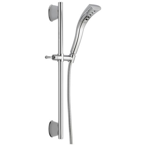 Main product image of H2okinetic 1-Setting Slide Bar Hand Shower, 60" Hose (Chrome), 51579