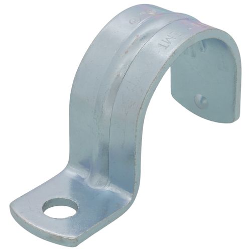 Main product image of 1-1/2" One Hole Steel EMT Snap-On Strap
