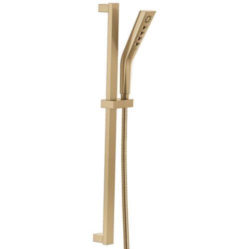 Main product image of H2Okinetic 3-Setting Slide Bar Hand Shower, 1.75 GPM (Lumicoat Champagne Bronze), 51799-CZ-PR