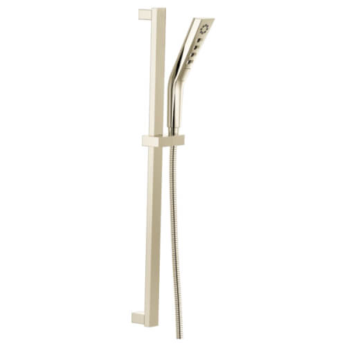 51799PNPR Delta 51799PNPR 3Setting Slide Bar Hand Shower (Lumicoat Polished