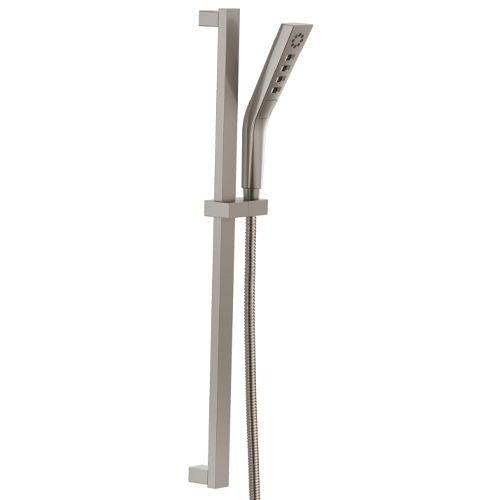 Main product image of H2OKinetic 3-Setting Slide Bar Hand Shower, 1.75 GPM (Lumicoat Stainless), 51799-SS-PR
