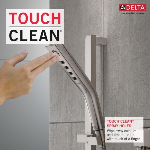 Main product image of H2OKinetic 3-Setting Slide Bar Hand Shower, 1.75 GPM (Stainless), 51799-SS