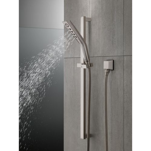 Main product image of H2OKinetic 3-Setting Slide Bar Hand Shower, 1.75 GPM (Stainless), 51799-SS
