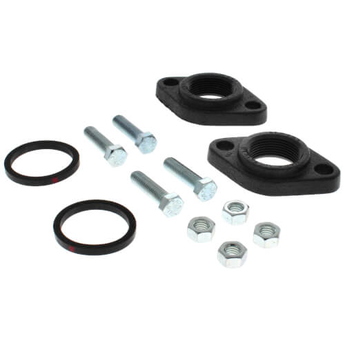 Main product image of 1-1/4" GF 15/26 Cast Iron Pump Flange Pair (NPT)