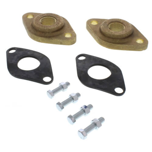 3/4" GF 15/26 Bronze Flange Pair (NPT)