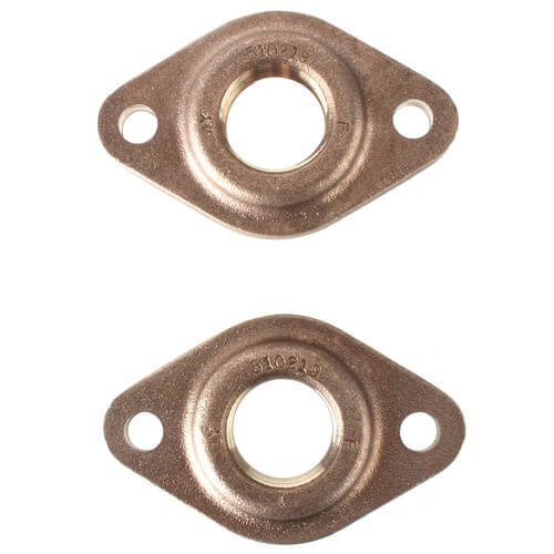 1" GF 15/26 Bronze Flange Pair (NPT)