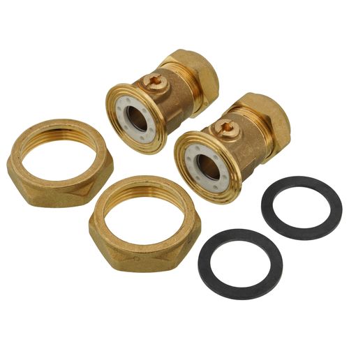 Main product image of 3/4" GU 125 Bronze Union Isolation Valve (Compression)