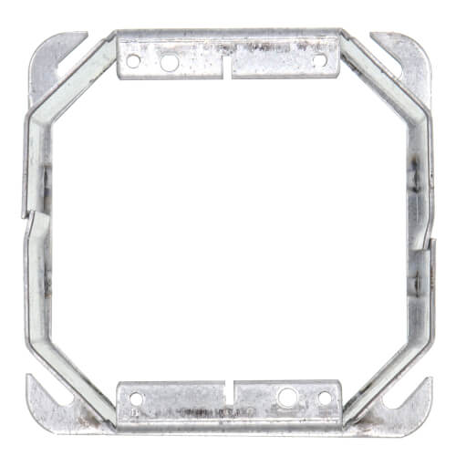 Main product image of 4" Two-Gang Steel Square Tile Wall Cover - 1-1/4" Raised