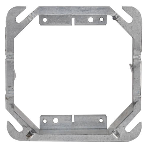 Main product image of 4" Steel Square 2-Gang Tile Wall Cover - 1-1/2" Raised