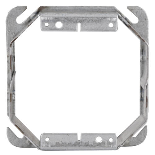 Main product image of 4" Steel Square 2-Gang Tile Wall Cover - 1-1/2" Raised
