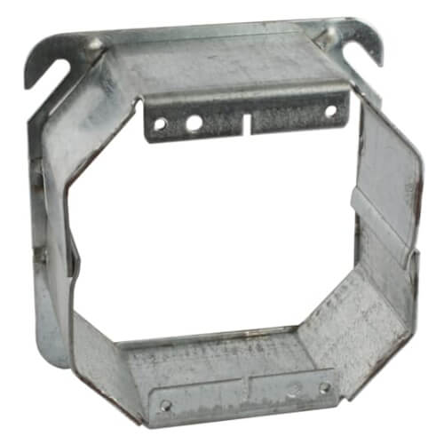 Main product image of 4" Steel Square 2-Gang Tile Wall Cover - 2" Raised