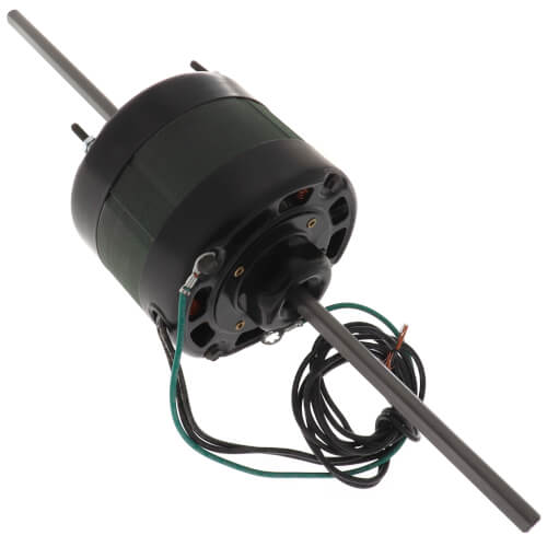 Main product image of 4-5/16" 1-Speed Double Shaft, Shaded Pole Blower Motor (115V, 1550 RPM, 1/15 HP)